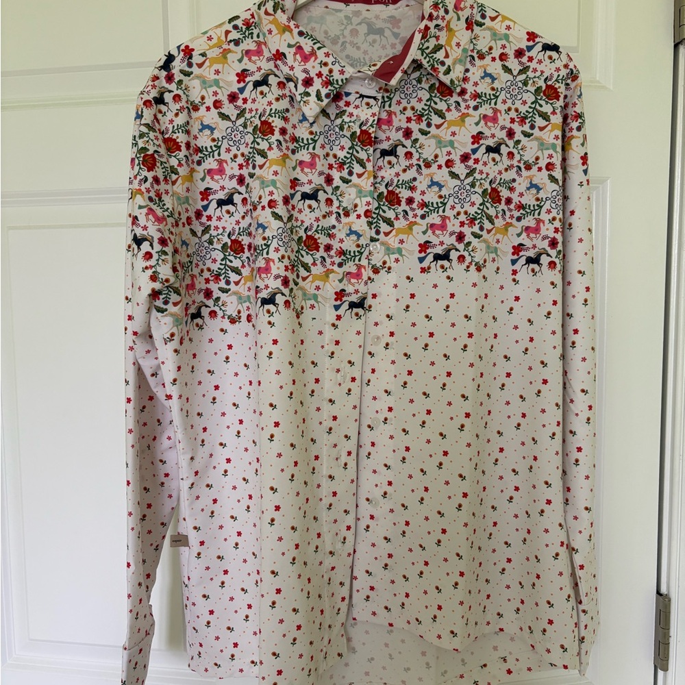 Women’s Stretch Button Down Shirt